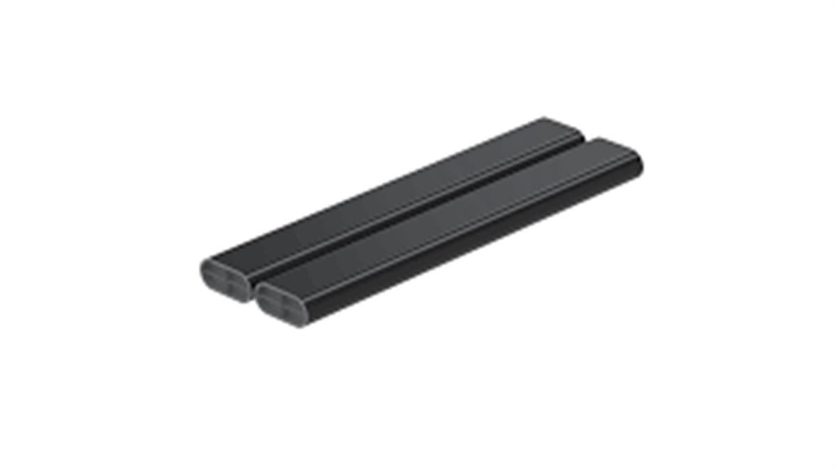 Zehnder Ovaal kanaal CK 300 150/300 kunststof (9/25) BxH=160x70mm , 1000mm